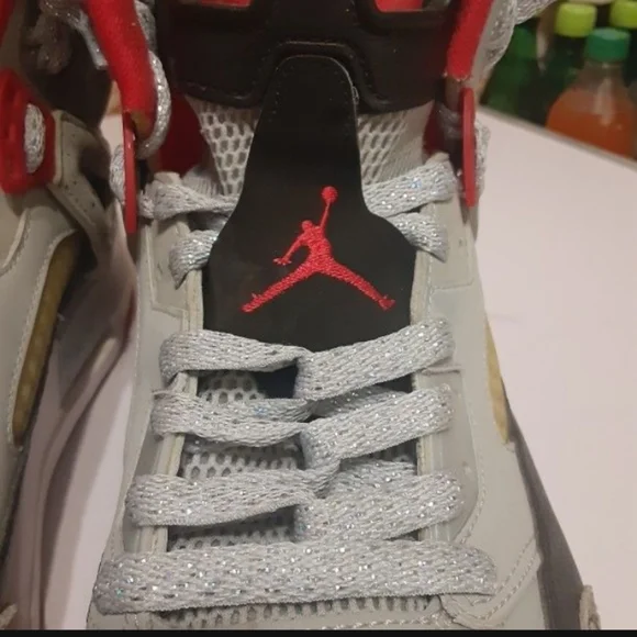 Jordan Spizike Wolf Grey sneakers, Size 10½ - Picture 4 of 9